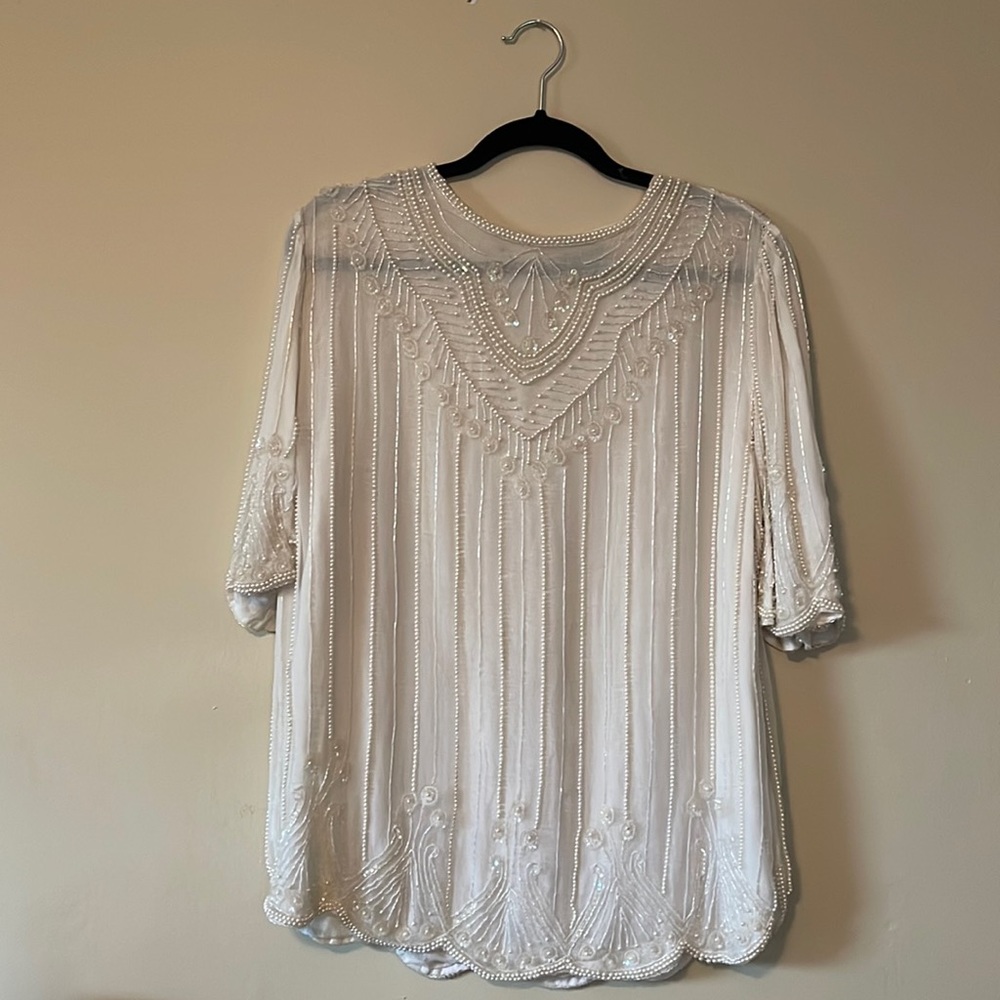 Vintage Sequin Top